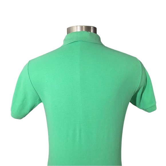 Polo Ralph Lauren Green Big White Pony Short Sleeve Polo Sz L Embroidered #3 - Picture 5 of 11